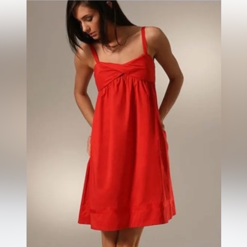 Diane Von Furstenberg Dylan Dress Spiced Coral size 4